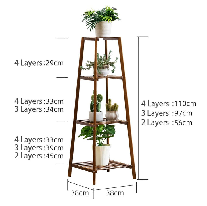 Nordic Bamboo Plant Stand