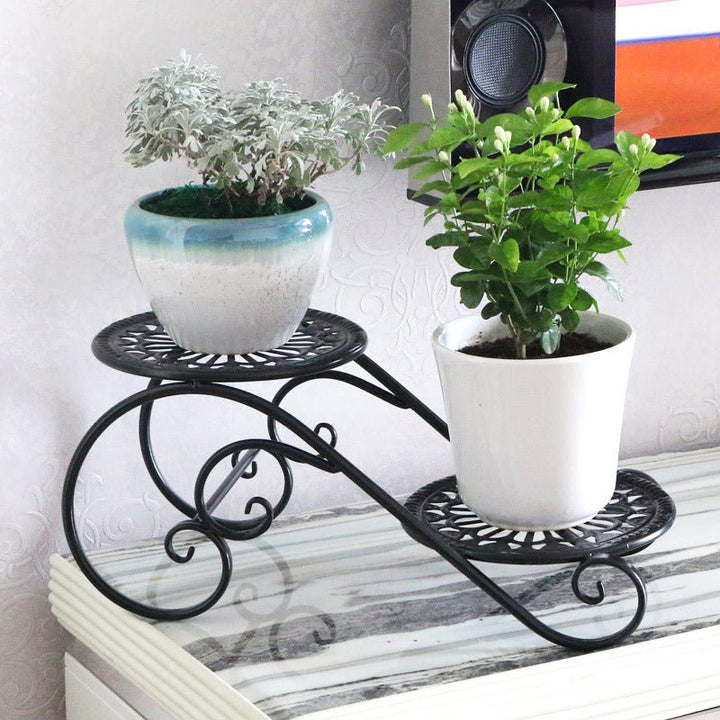 European Iron Plant Stand